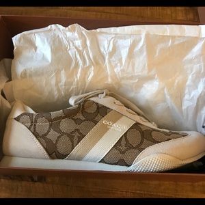 New in box Coach sneakers